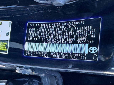 2023 Toyota Corolla SE