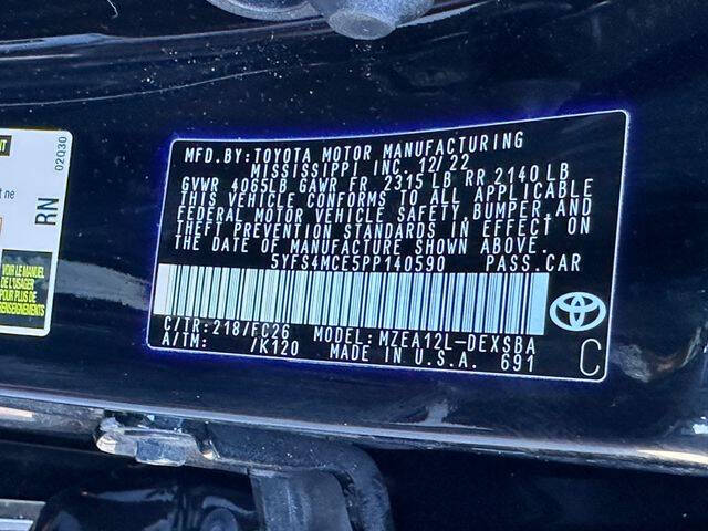 2023 Toyota Corolla SE