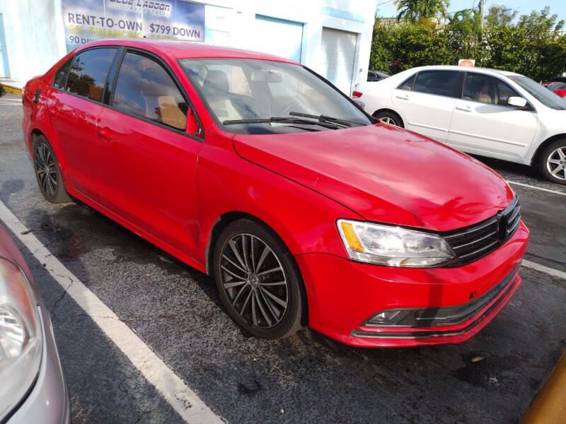 2016 Volkswagen Jetta for sale at Blue Lagoon Auto Sales in Plantation FL