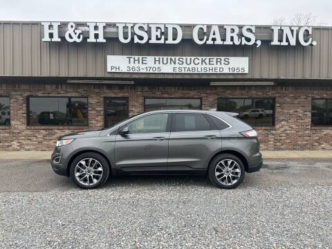 2016 Ford Edge for sale at H & H USED CARS, INC in Tunica MS