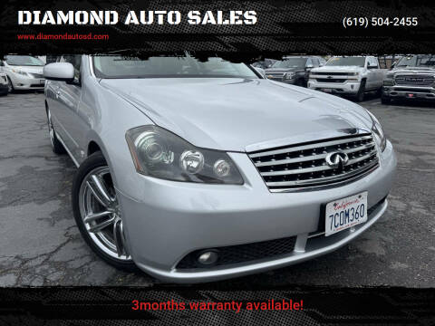 2006 Infiniti M45 for sale at DIAMOND AUTO SALES in El Cajon CA
