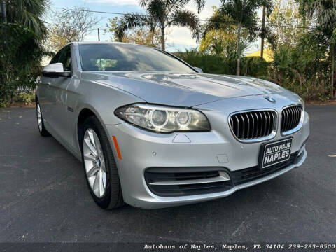 2014 BMW 5 Series for sale at Autohaus of Naples in Naples FL
