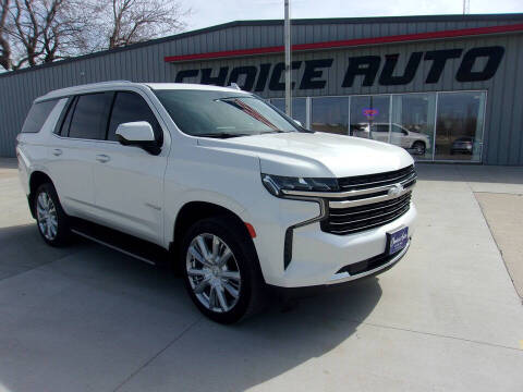 2021 Chevrolet Tahoe for sale at Choice Auto in Carroll IA