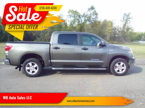2008 Toyota Tundra for sale at WB Auto Sales LLC in Barnum MN