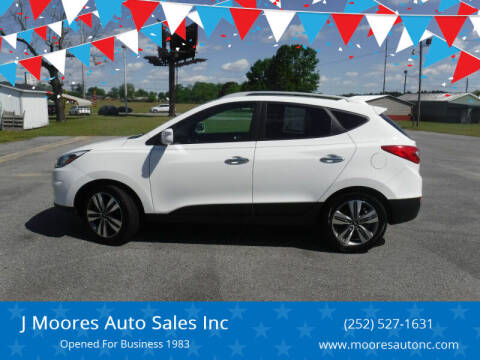 2014 Hyundai Tucson for sale at J Moores Auto Sales Inc in Kinston NC