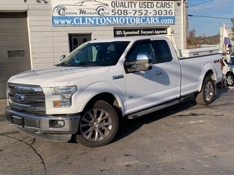 2016 Ford F-150 for sale at Clinton MotorCars in Shrewsbury MA