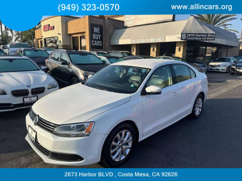 2014 Volkswagen Jetta for sale at Allin Cars in Costa Mesa CA