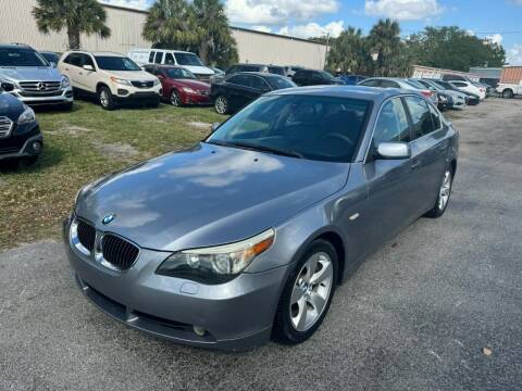 2006 BMW 5 Series for sale at Top Garage Commercial LLC in Ocoee FL