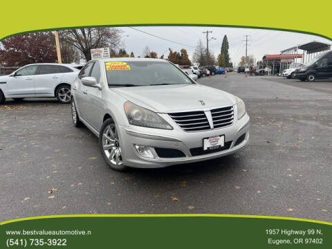 2013 Hyundai Equus for sale at Best Value Automotive in Eugene OR