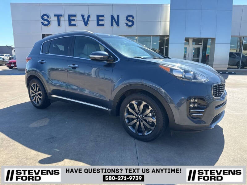 Used 2018 Kia Sportage EX with VIN KNDPN3AC9J7399090 for sale in Enid, OK