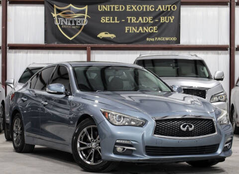 2017 Infiniti Q50 for sale at United Exotic Auto in Houston TX