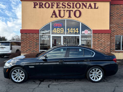 2015 BMW 5 Series for sale at Professional Auto Sales & Service in Fort Wayne IN