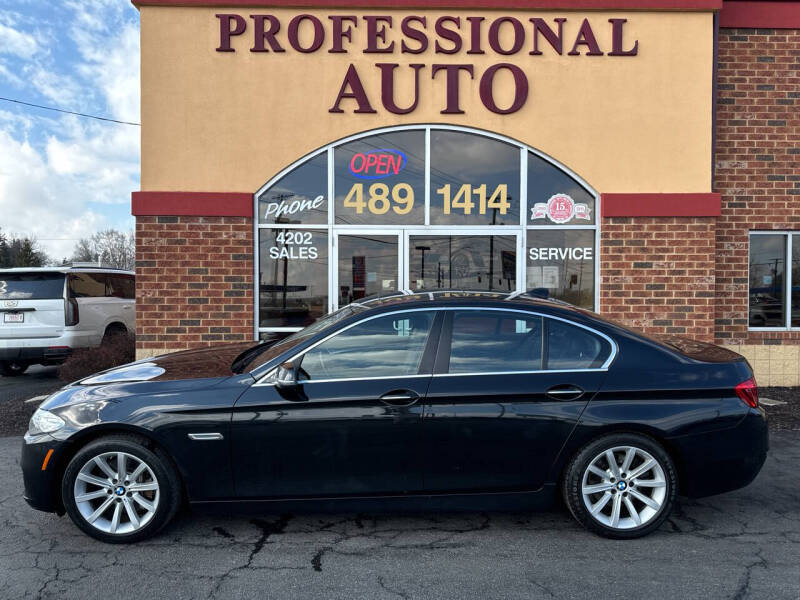 2015 BMW 5 Series for sale at Professional Auto Sales & Service in Fort Wayne IN