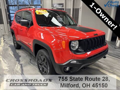 2019 Jeep Renegade for sale at Crossroads Car & Truck in Milford OH
