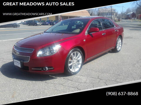 2008 Chevrolet Malibu for sale at GREAT MEADOWS AUTO SALES in Great Meadows NJ