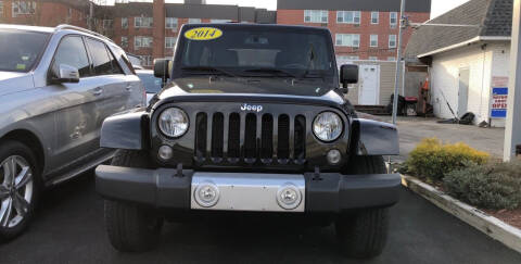 2014 Jeep Wrangler Unlimited for sale at OFIER AUTO SALES in Freeport NY