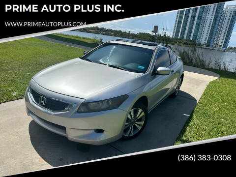 2008 Honda Accord for sale at PRIME AUTO PLUS INC. in Daytona Beach FL