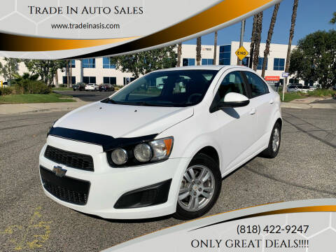 2012 Chevrolet Sonic for sale at Trade In Auto Sales in Van Nuys CA
