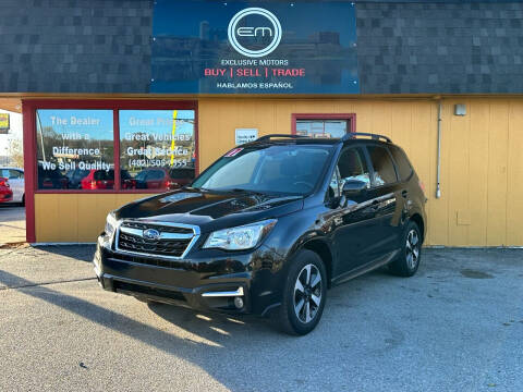 2017 Subaru Forester for sale at Exclusive Motors in Omaha NE