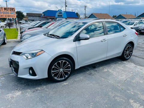 2014 Toyota Corolla for sale at Sunset Motors in Manteca CA