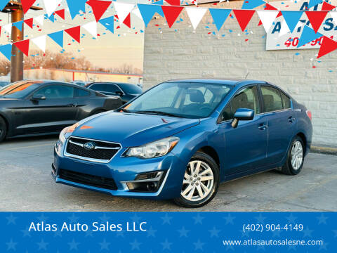 2015 Subaru Impreza for sale at Atlas Auto Sales LLC in Lincoln NE