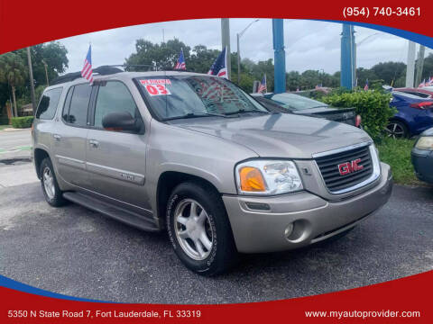 2003 GMC Envoy XL for sale at AUTO PROVIDER in Fort Lauderdale FL