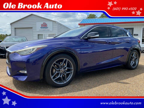 2017 Infiniti QX30 for sale at Auto Group South - Ole Brook Auto in Brookhaven MS