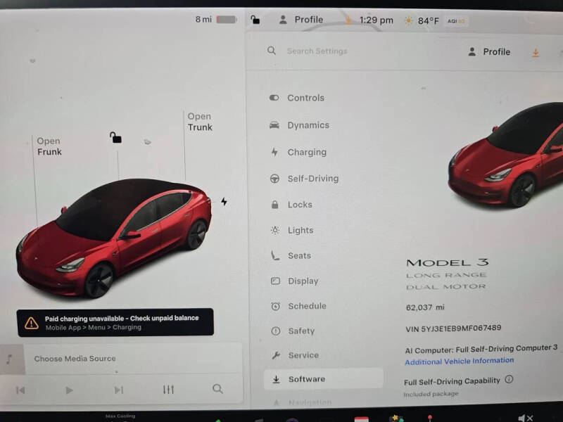2021 Tesla Model 3 Long Range