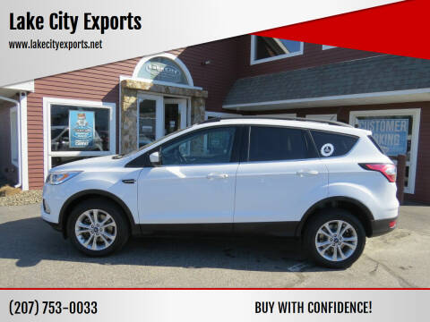 2018 Ford Escape for sale at Lake City Exports in Auburn ME