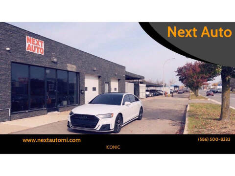 2021 Audi A8 L for sale at Next Auto in Mount Clemens MI