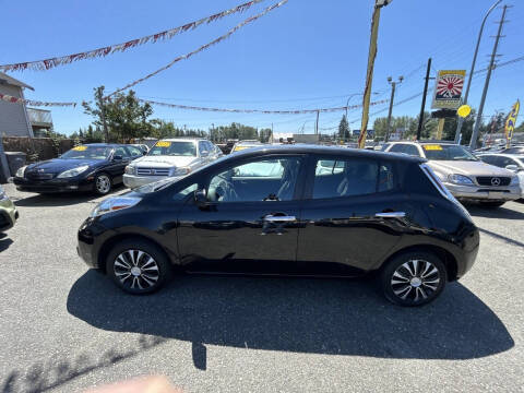 2015 Nissan LEAF for sale at New Creation Auto Sales in Everett WA