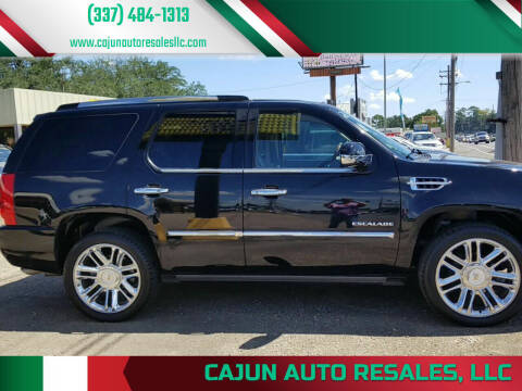 2011 Cadillac Escalade for sale at Cajun Auto Resales, LLC in Lafayette LA