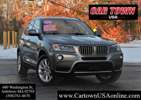 2011 BMW X3 for sale at Car Town USA in Attleboro MA
