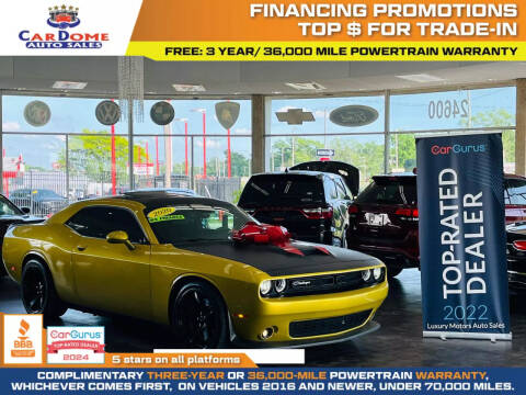 2020 Dodge Challenger for sale at CarDome in Detroit MI