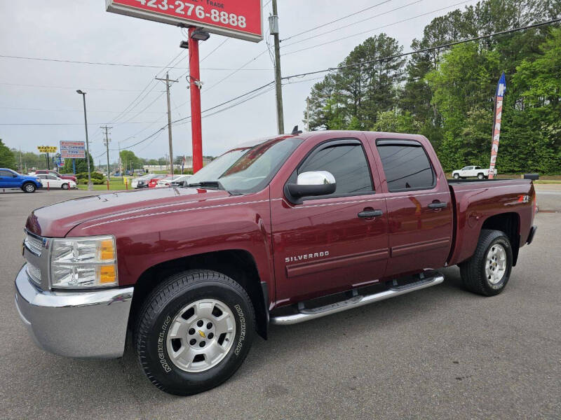 Used 2013 Chevrolet Silverado 1500 LT with VIN 3GCPKSE72DG106610 for sale in Kingsport, TN