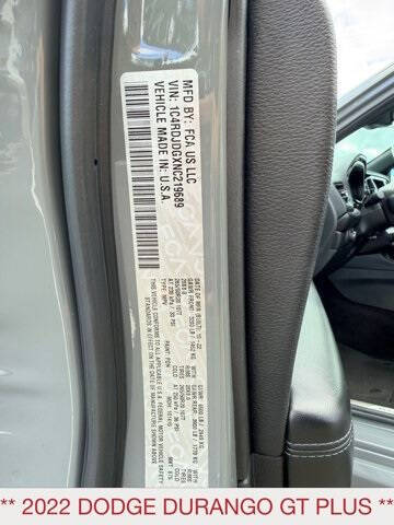 2022 Dodge Durango GT Plus