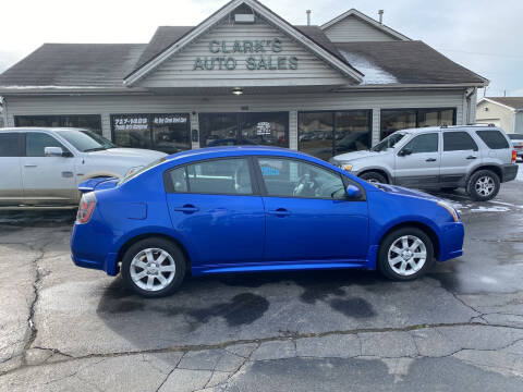 2012 Nissan Sentra for sale at Clarks Auto Sales in Middletown OH