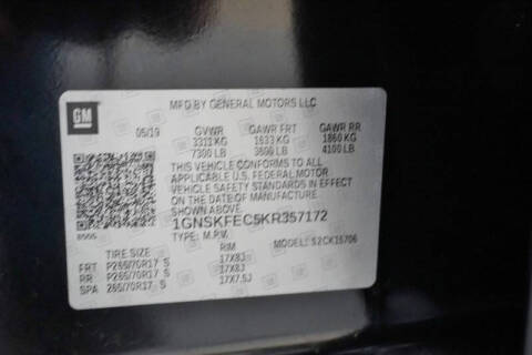 2019 Chevrolet Tahoe Special Service