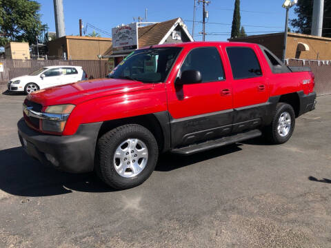 2002 Chevrolet Avalanche for sale at C J Auto Sales in Riverbank CA