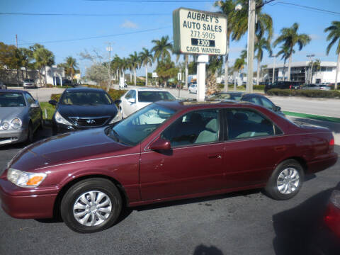 2000 Toyota Camry for sale at Aubrey's Auto Sales in Delray Beach FL