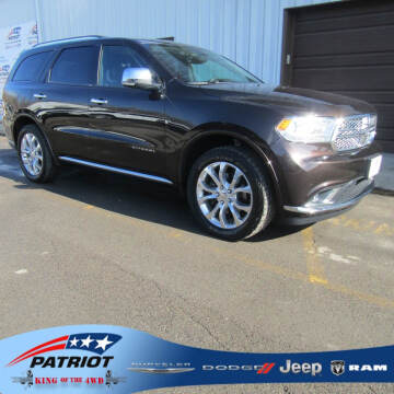 2017 Dodge Durango for sale at PATRIOT CHRYSLER DODGE JEEP RAM in Oakland MD