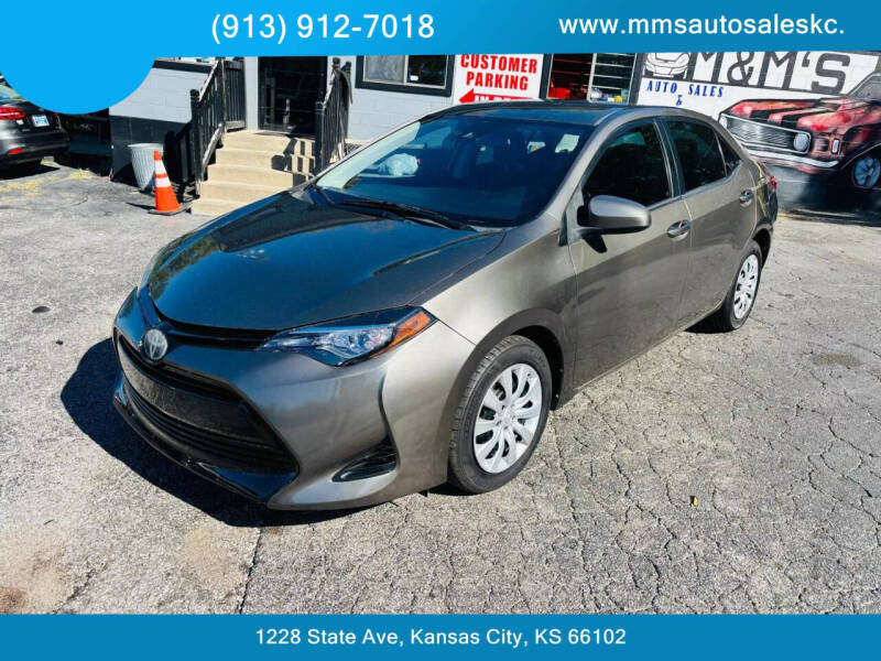 2018 Toyota Corolla for sale at M&M's Auto Sales & Detail in Kansas City KS