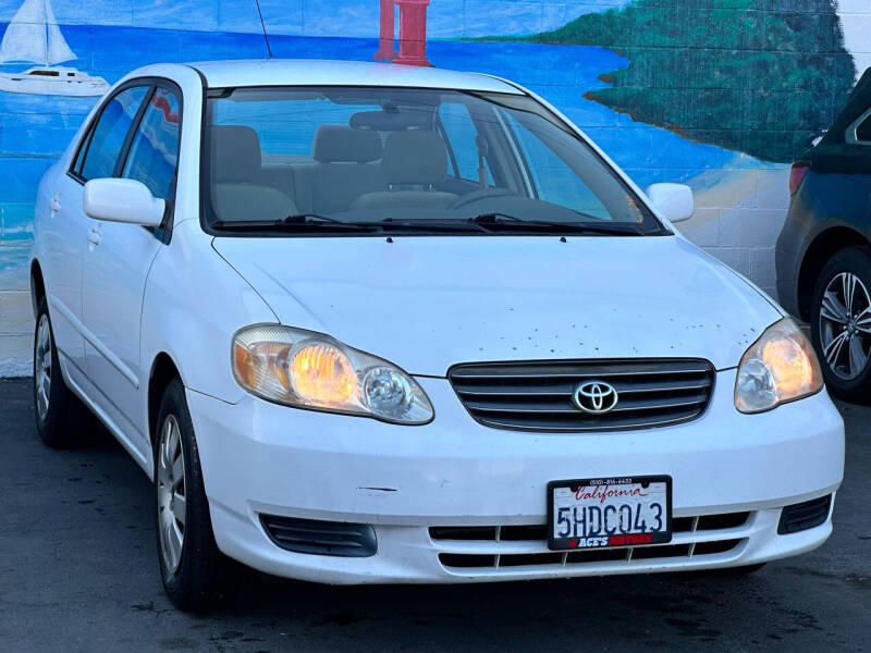 2004 Toyota Corolla for sale at Ace's Motors in Antioch CA