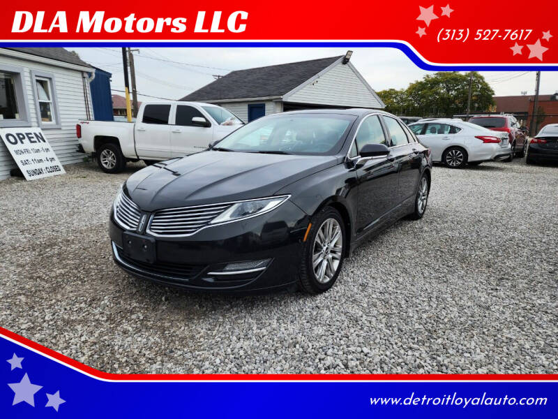 2013 Lincoln MKZ for sale at DLA Motors LLC in Detroit MI