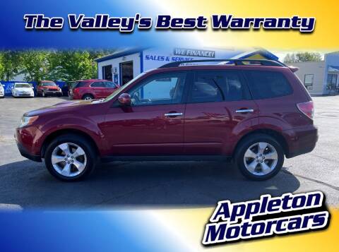 2009 Subaru Forester for sale at Appleton Motorcars Sales & Service in Appleton WI