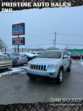 2013 Jeep Grand Cherokee for sale at PRISTINE AUTO SALES INC in Pontiac MI