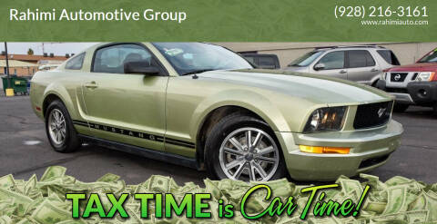 2005 Ford Mustang for sale at Rahimi Automotive Group in Yuma AZ