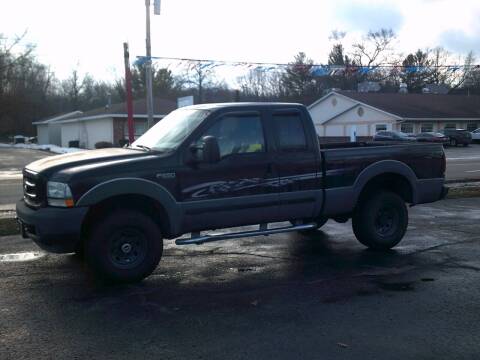 2002 Ford F-250 Super Duty for sale at LAKESIDE MOTORS LLC in Houghton Lake MI