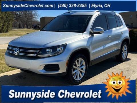 2017 Volkswagen Tiguan for sale at Sunnyside Chevrolet in Elyria OH
