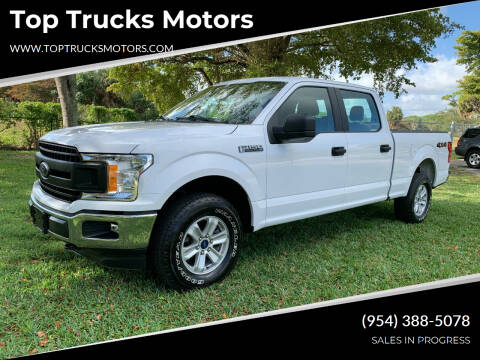 2019 Ford F-150 for sale at Top Trucks Motors in Pompano Beach FL